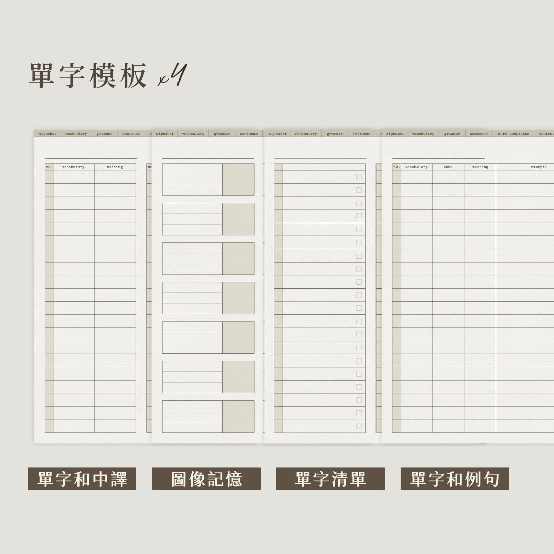 日文學習 LingoBook | 電子筆記本