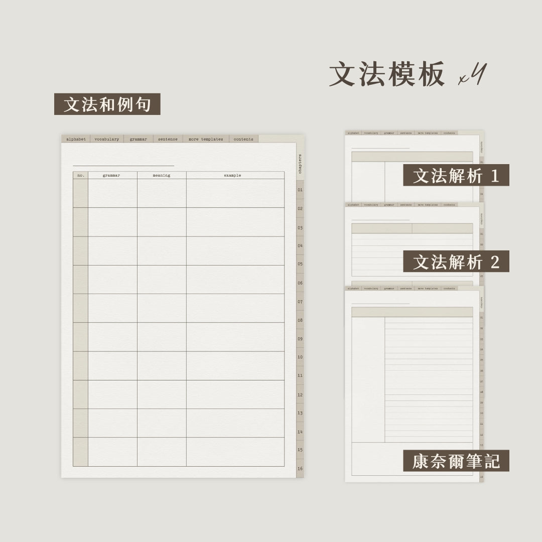 日文學習 LingoBook | 電子筆記本